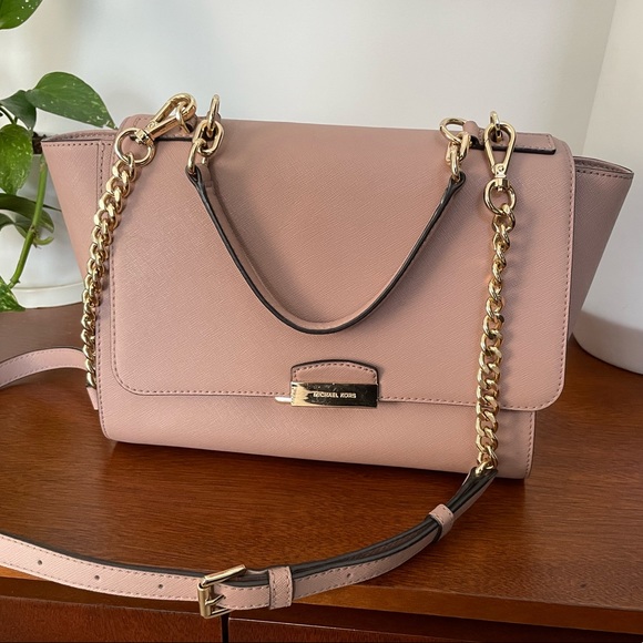 Michael Kors Bags Michael Kors Blush Pink Crossbody Bag Poshmark